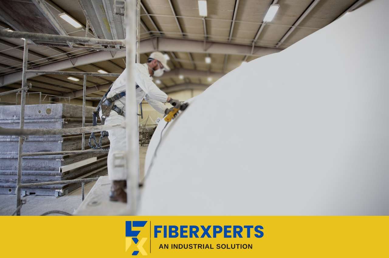 FRP coating floor project